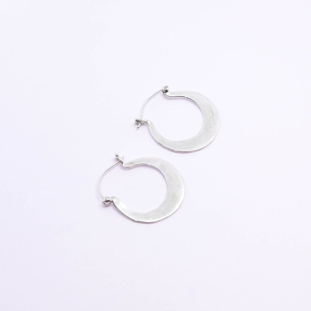Anting Hoop Kecil Wanita Perak 925 Koleksi Getokan Sunaka Jewelry