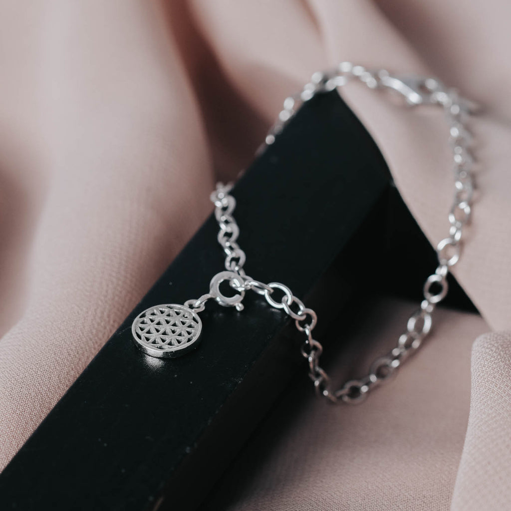 Flower of Life 925 Sterling Silver Charm