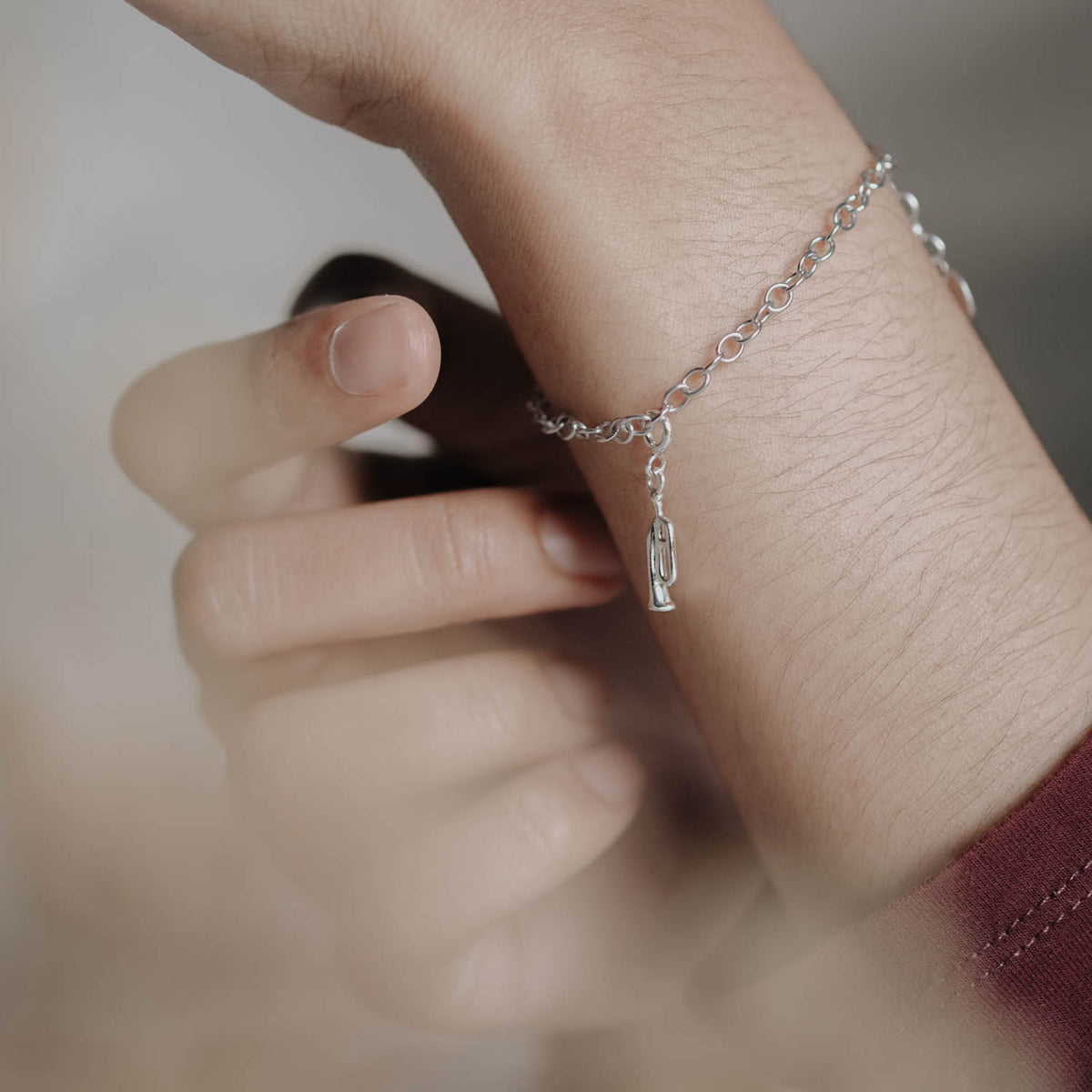 Charm Trompet Perak 925