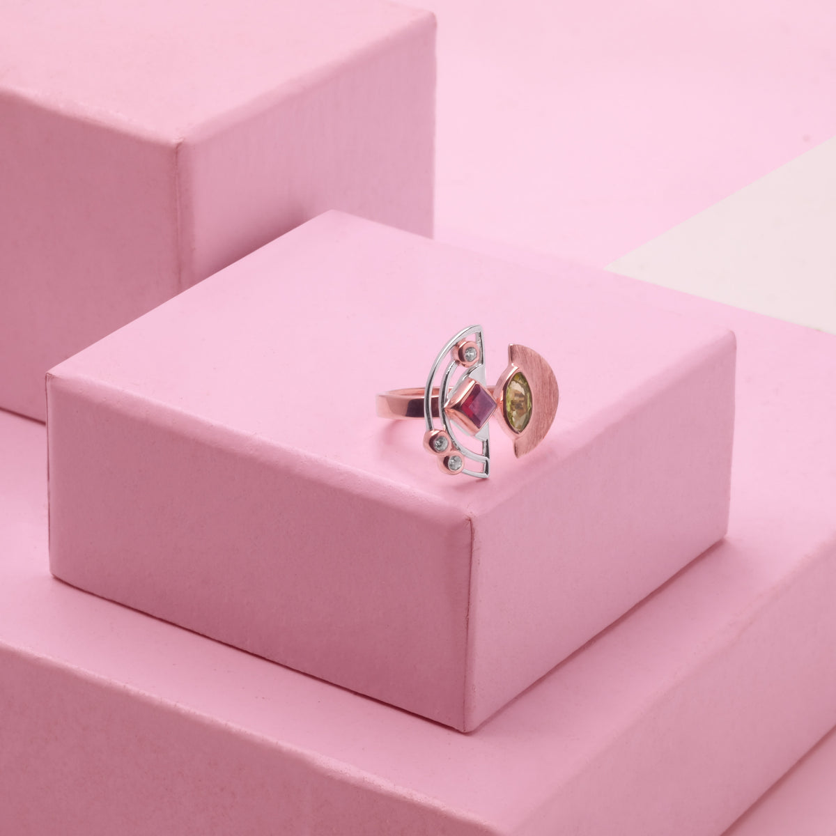 Cincin Statement Perak 925 Koleksi Nirmana