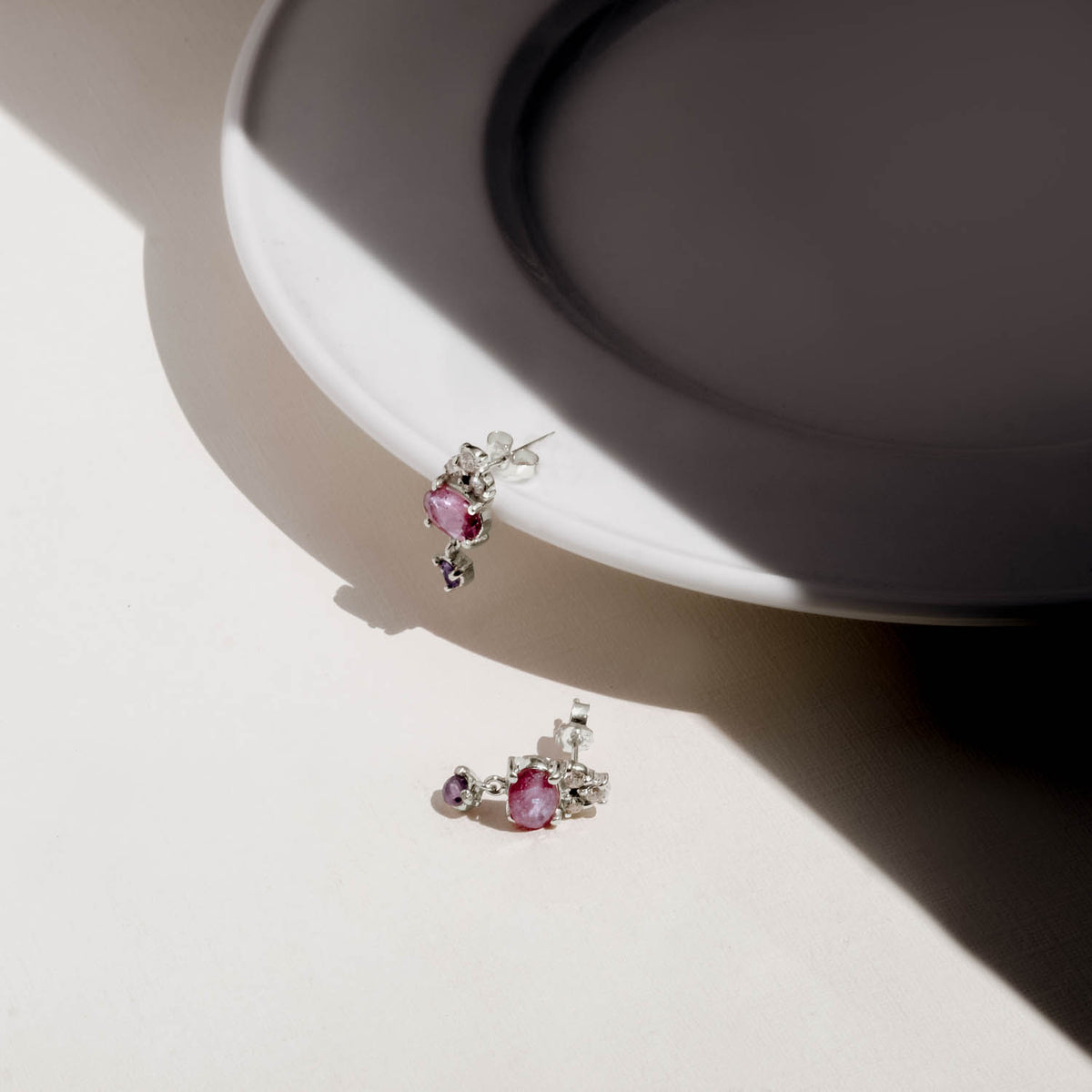 Anting Stud Perak Koleksi Confetti Sterling Silver 925