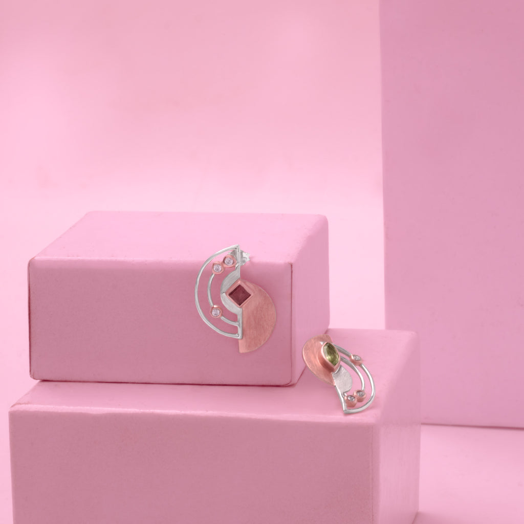 Anting Stud Perak 925 Koleksi Nirmana