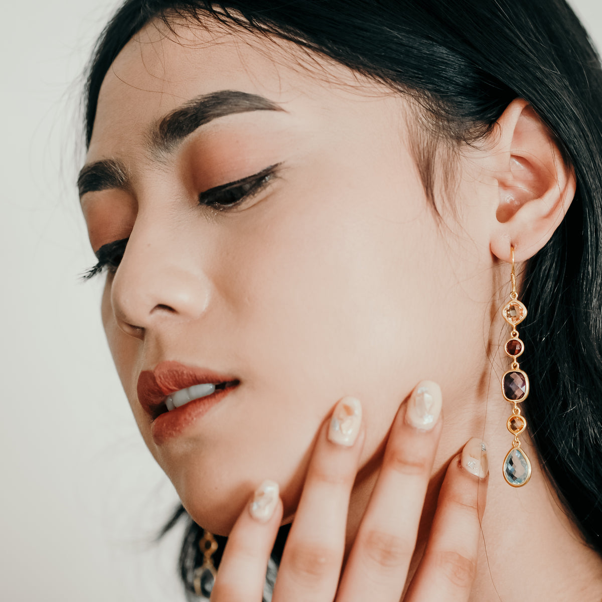 925 Silver Rainbow Collection Earrings