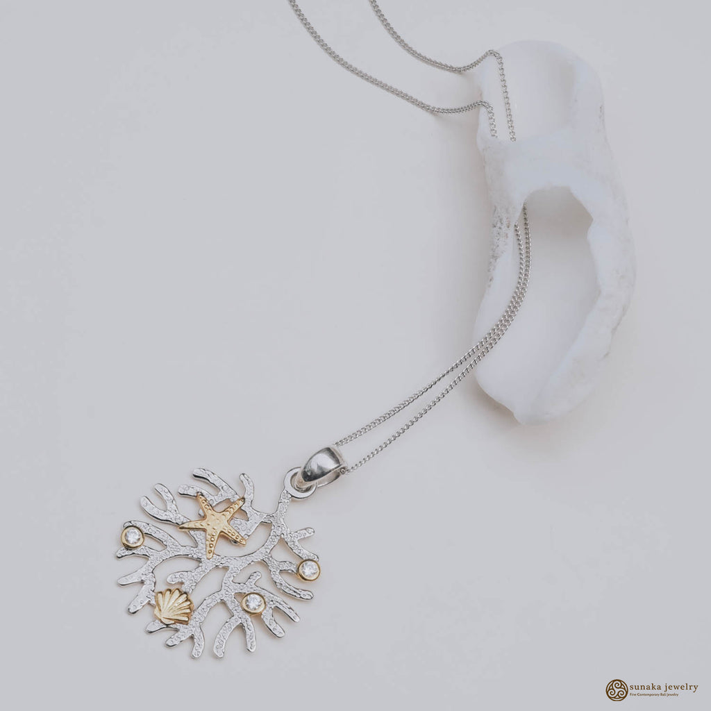 Pendant Perak 925 Koleksi Coral Reef