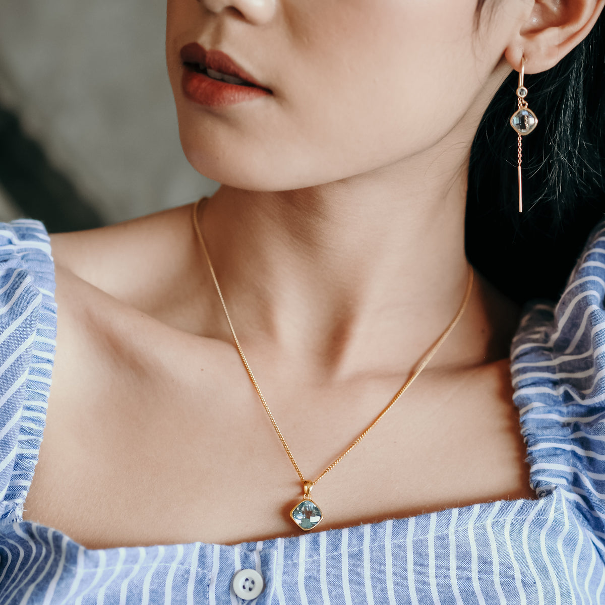 925 Silver Rainbow Collection Pendant, Large Size (Chain Not Included)