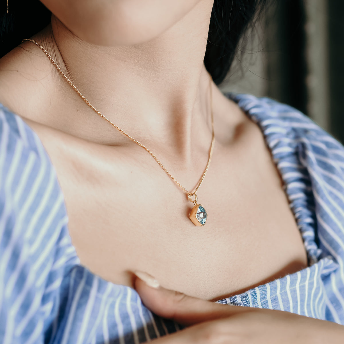 925 Silver Rainbow Collection Pendant, Large Size (Chain Not Included)
