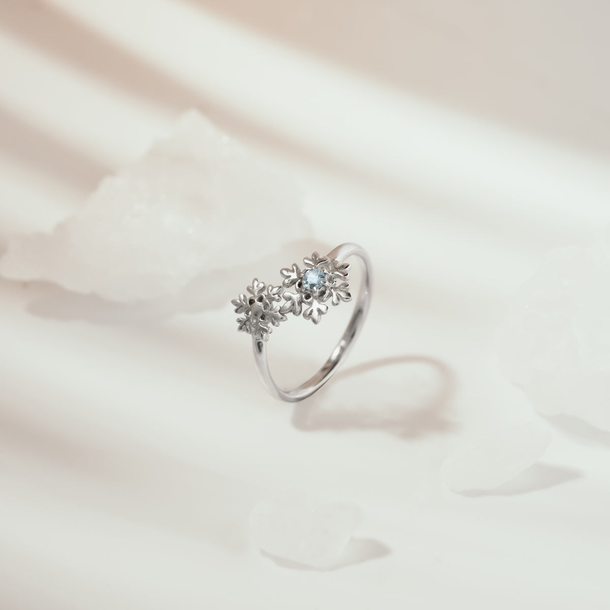 Cincin Adjustable Perak 925 Koleksi Fraktal Sterling Silver
