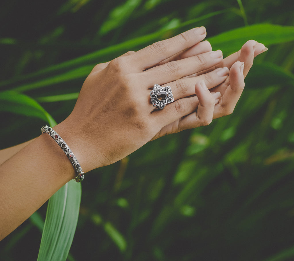 Cincin Cocktail Perak 925 Koleksi Tridatu