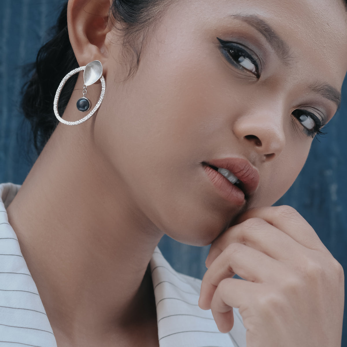 Anting Statement Perak Kolesi Dulcet Sterling Silver 925
