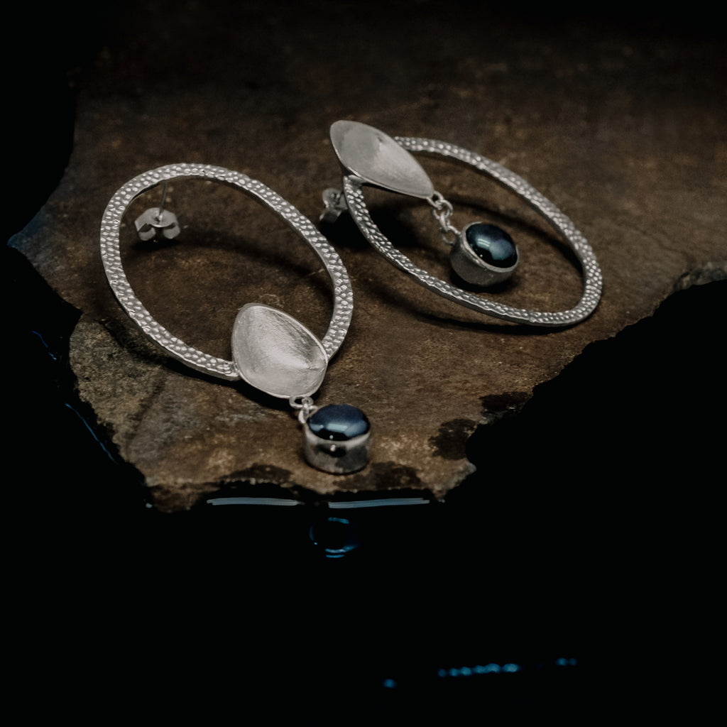 Dulcet Sterling Silver 925 Statement Earrings