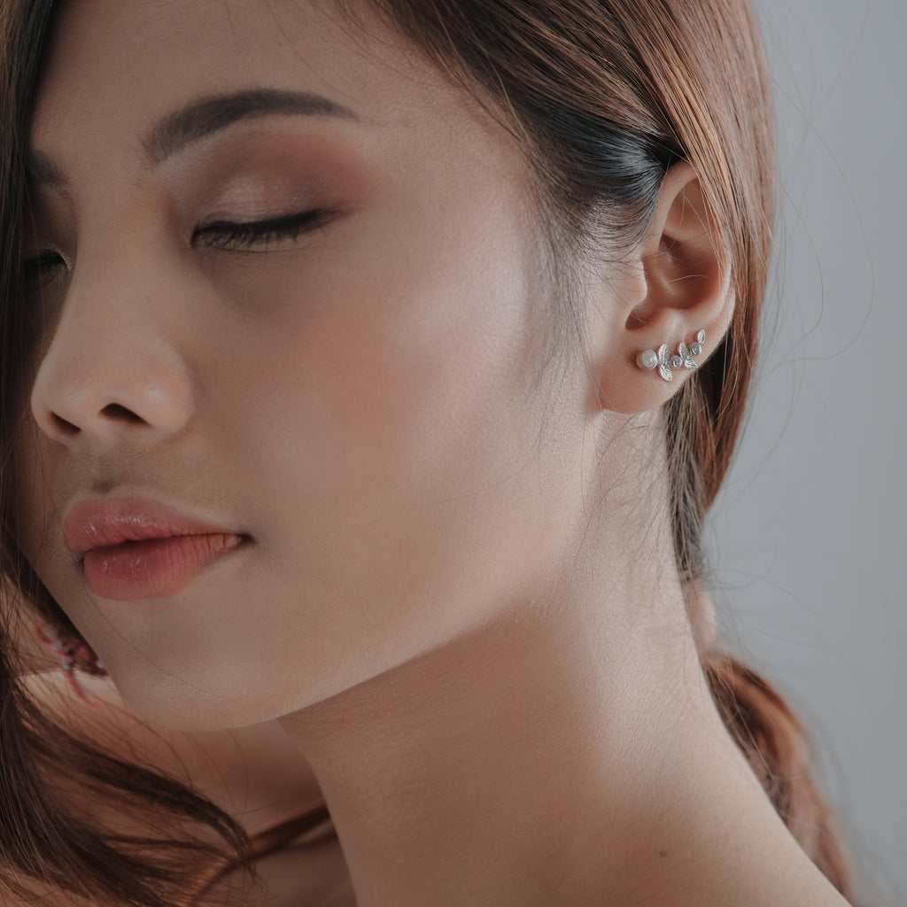 Anting Ear Climber Perak 925 Koleksi Goddes