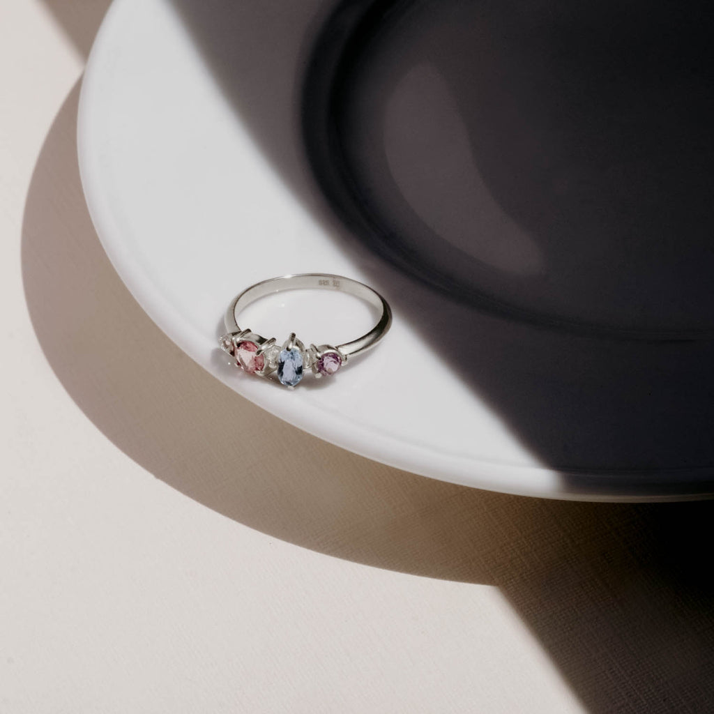 Confetti Collection 925 Sterling Silver Ring