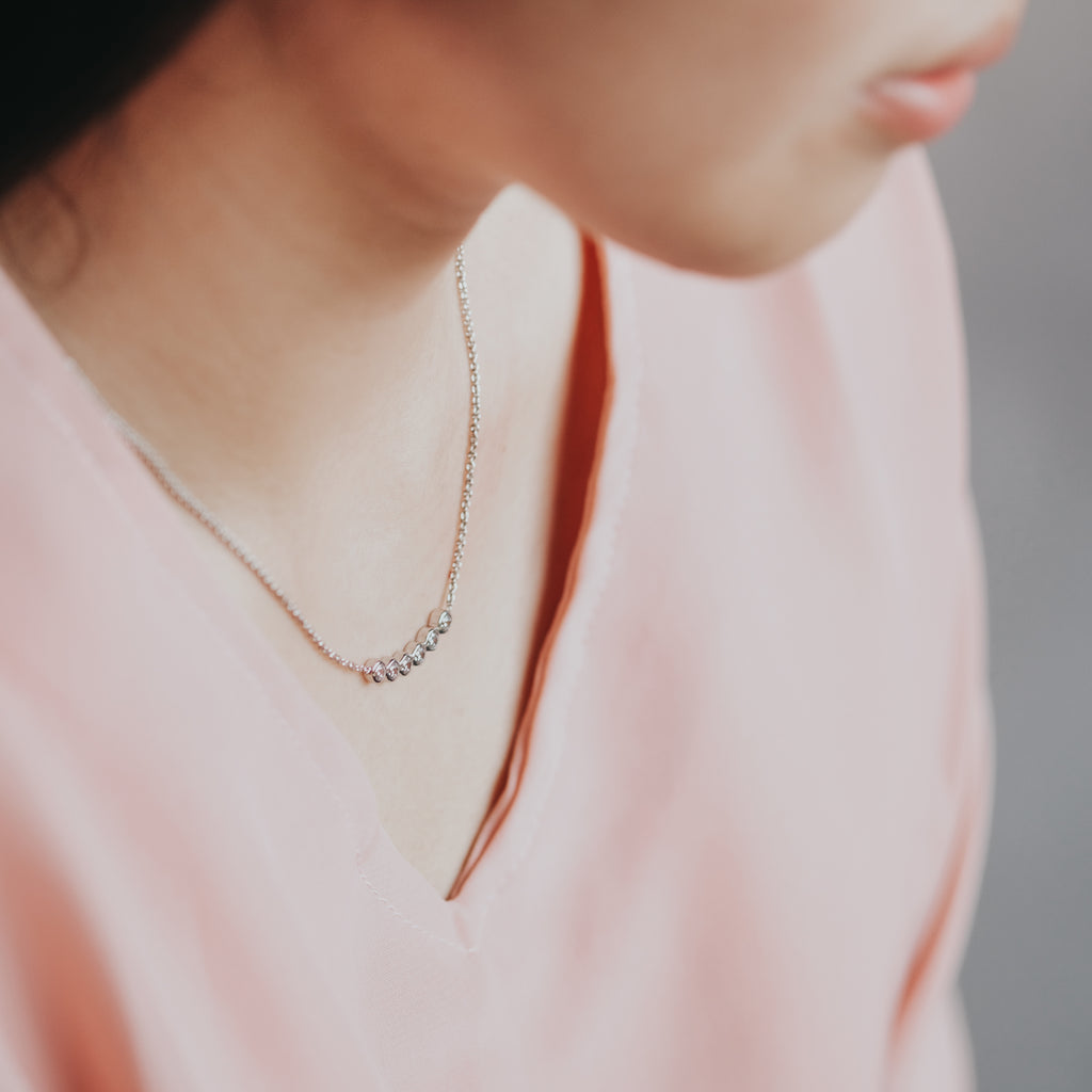 Kalung Koleksi Petite Circle Sterling Silver 925
