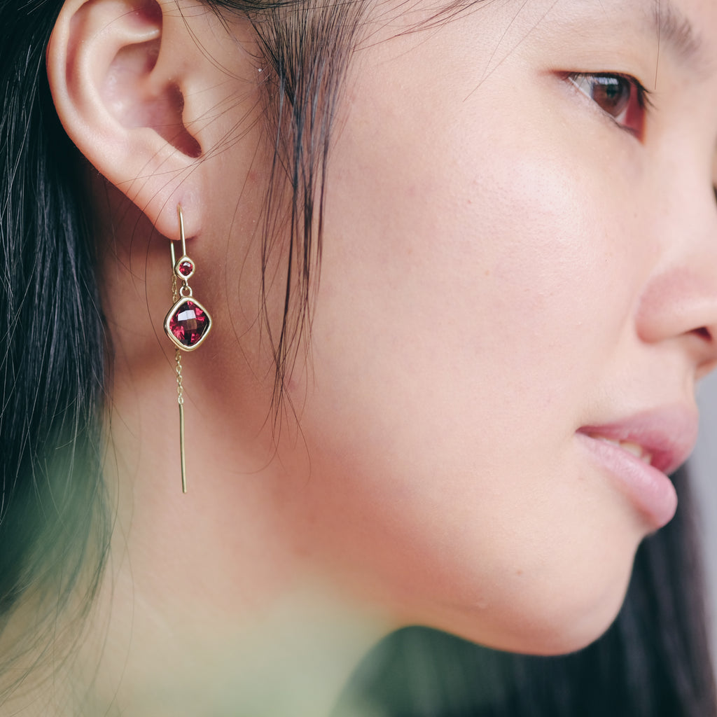 925 Silver Rainbow Collection 2 Treader Earrings