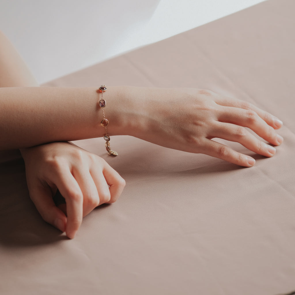 925 Silver Rainbow Collection Bracelet