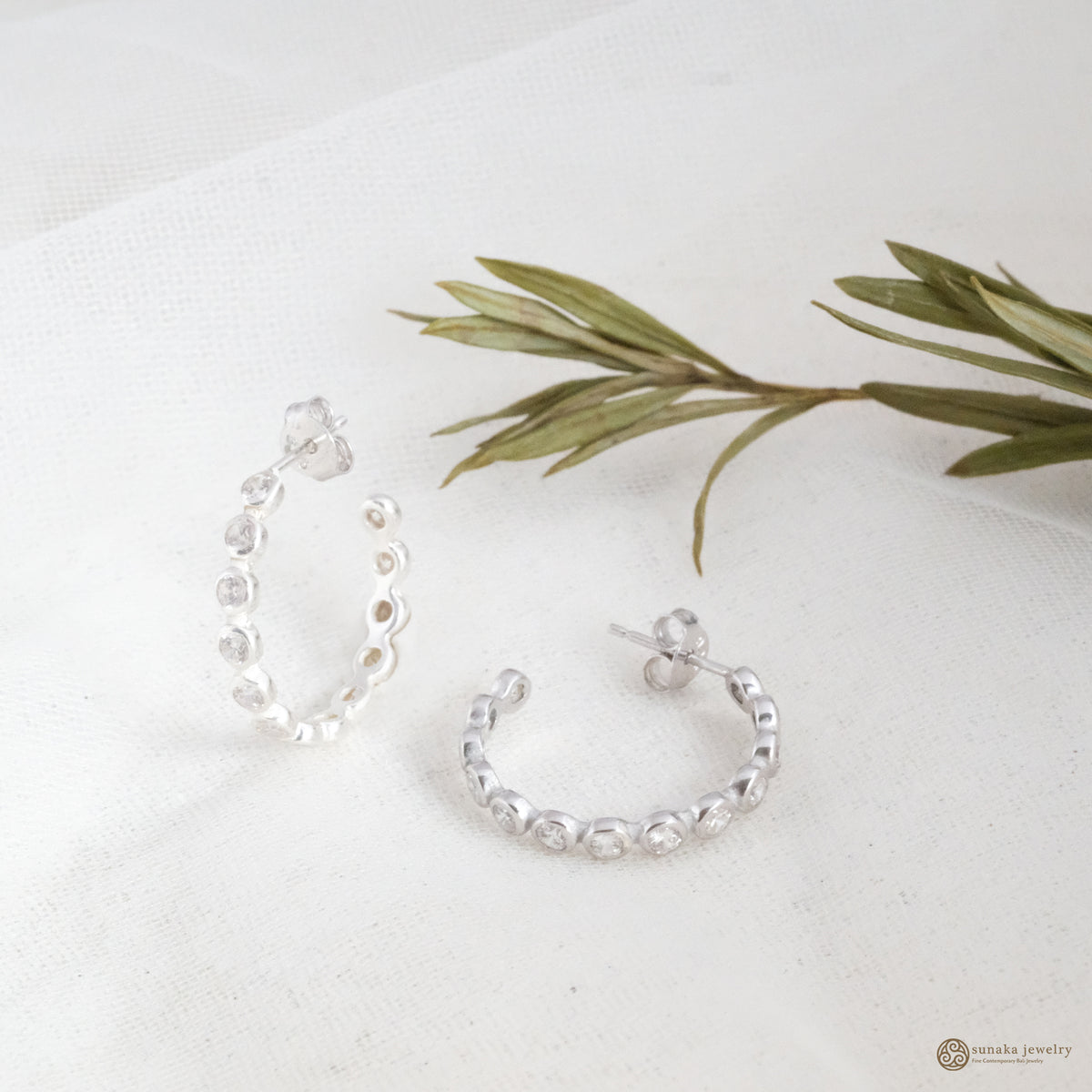 Petite Sterling Silver 925 Hoop Earrings
