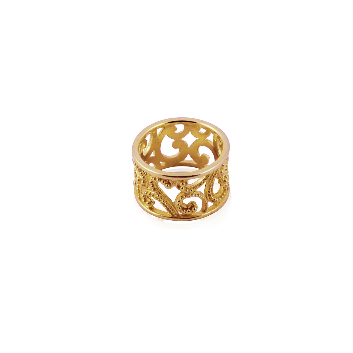 Cincin Band Besar Perak 925 Koleksi  Ombak Segara Sterling Silver