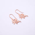 Anting Dangling Mini Koleksi Capung Rosegold Plated Sterling Silver 925