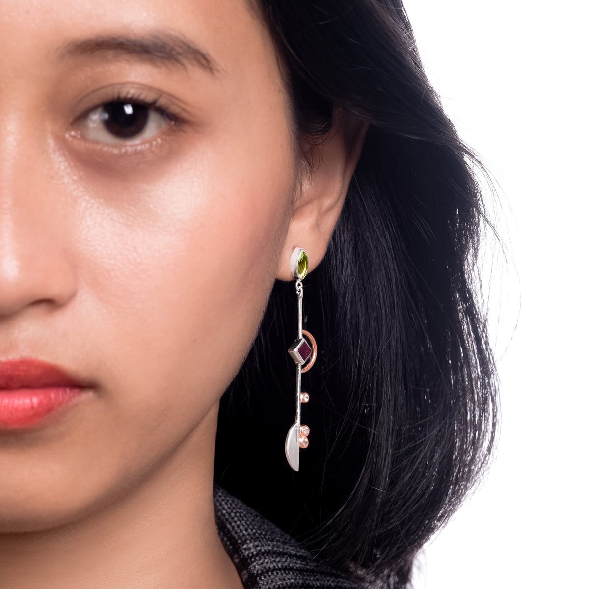 Anting Drop Perak 925 Koleksi Nirmana