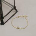 925 Silver Bracelet Allure Collection White Zircon Gemstone