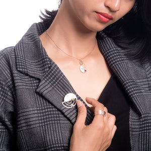 Kalung Mini Pendant Perak 925 Koleksi Nirmana