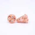 Subeng Mini Exotic Anting Tradisional Bali Koleksi Capung Blue Topaz Rosegold Sterling Silver 925