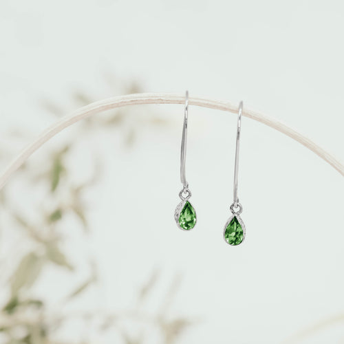 Anting Dangling Perak 925 Koleksi Hammer Permata