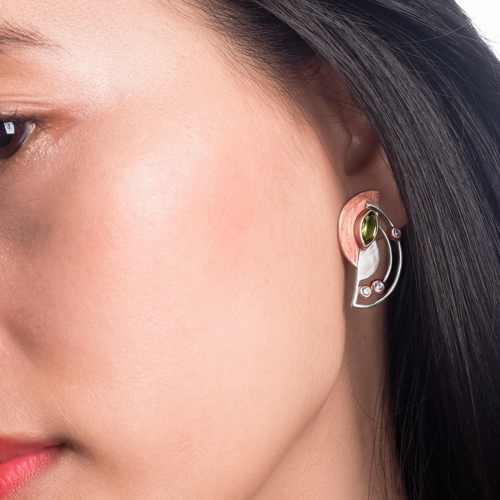 Anting Stud Perak 925 Koleksi Nirmana