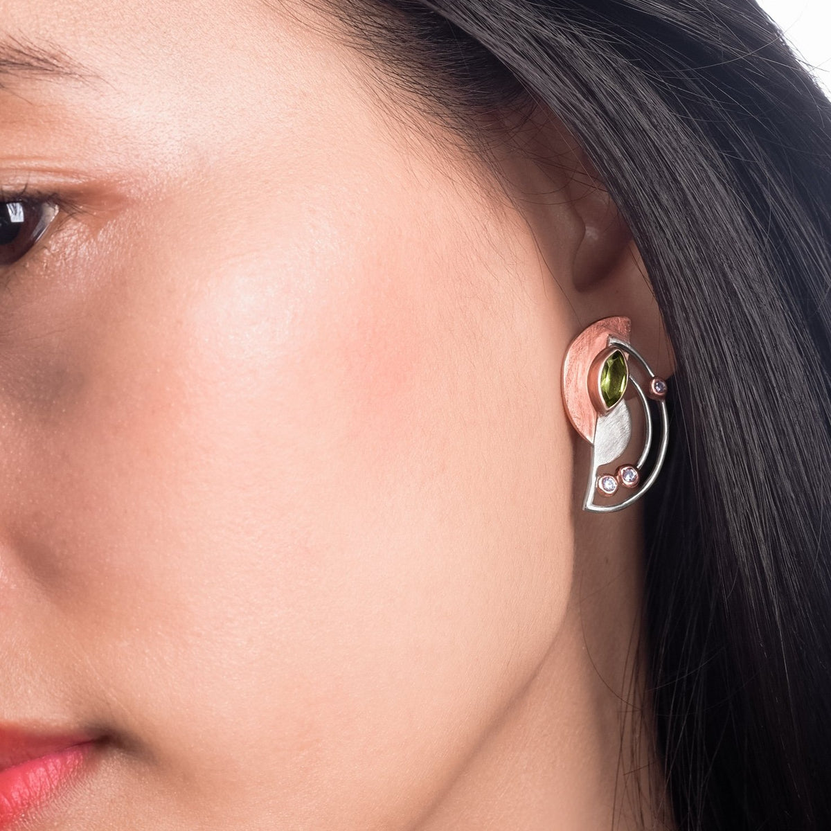 Anting Stud Perak 925 Koleksi Nirmana