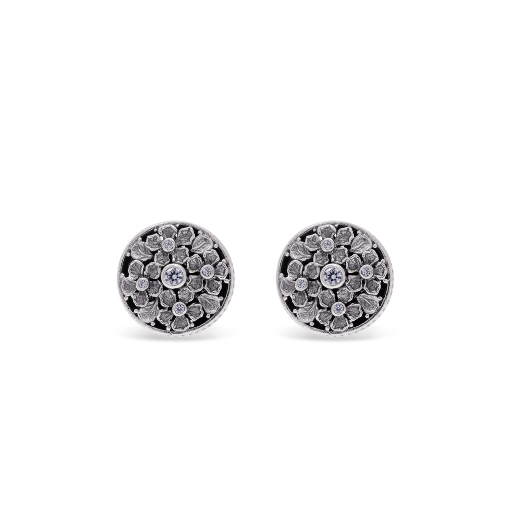 Flamboyan Collection Sterling Silver 925 Subeng Earrings