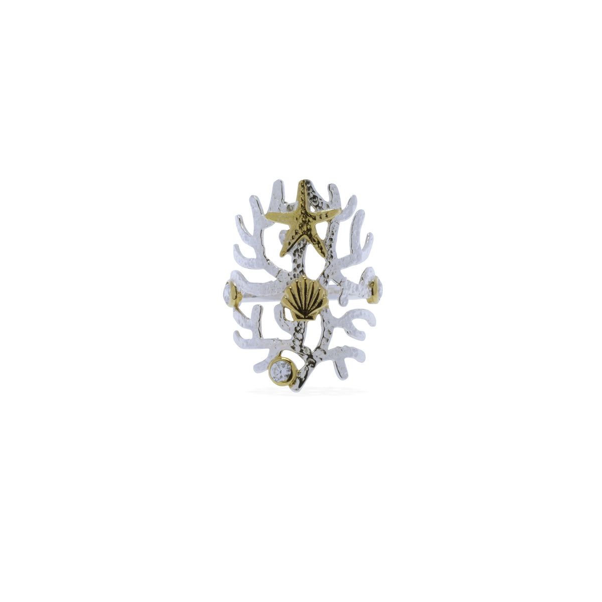 Cincin Perak 925 Koleksi Coral Reef